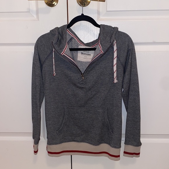 Salt and pepper quarter zip hoodie - Picture 2 of 3